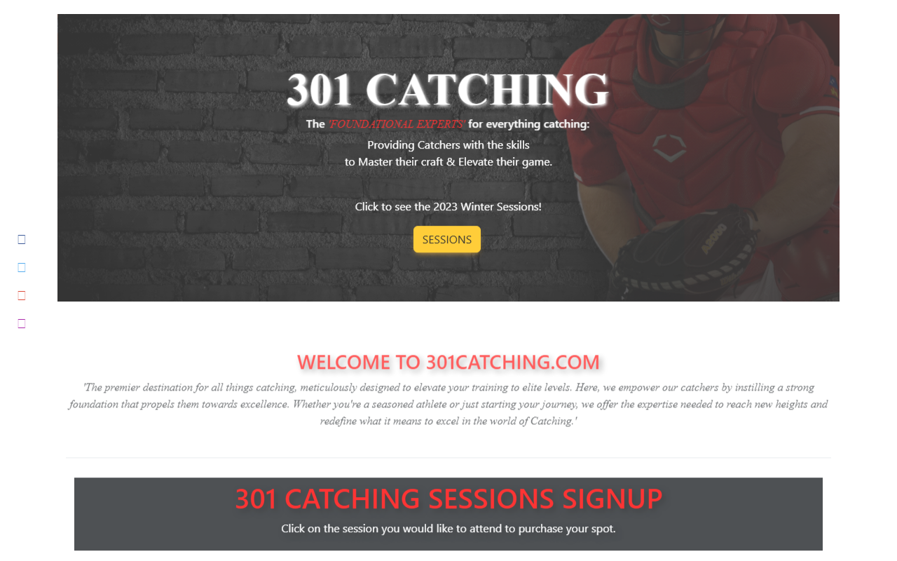 301catching.com screenshot