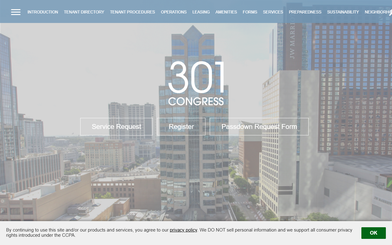 301congress.com screenshot