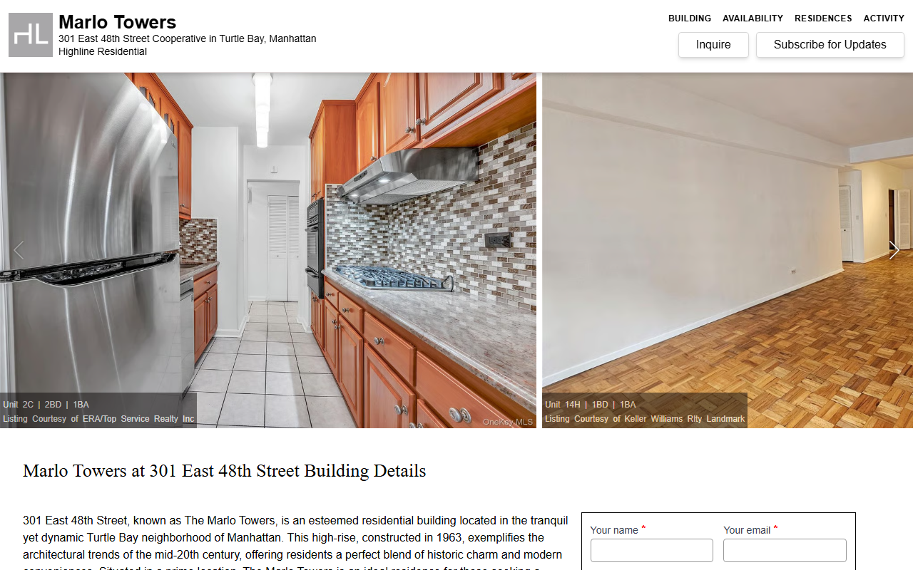 301east48th.com screenshot