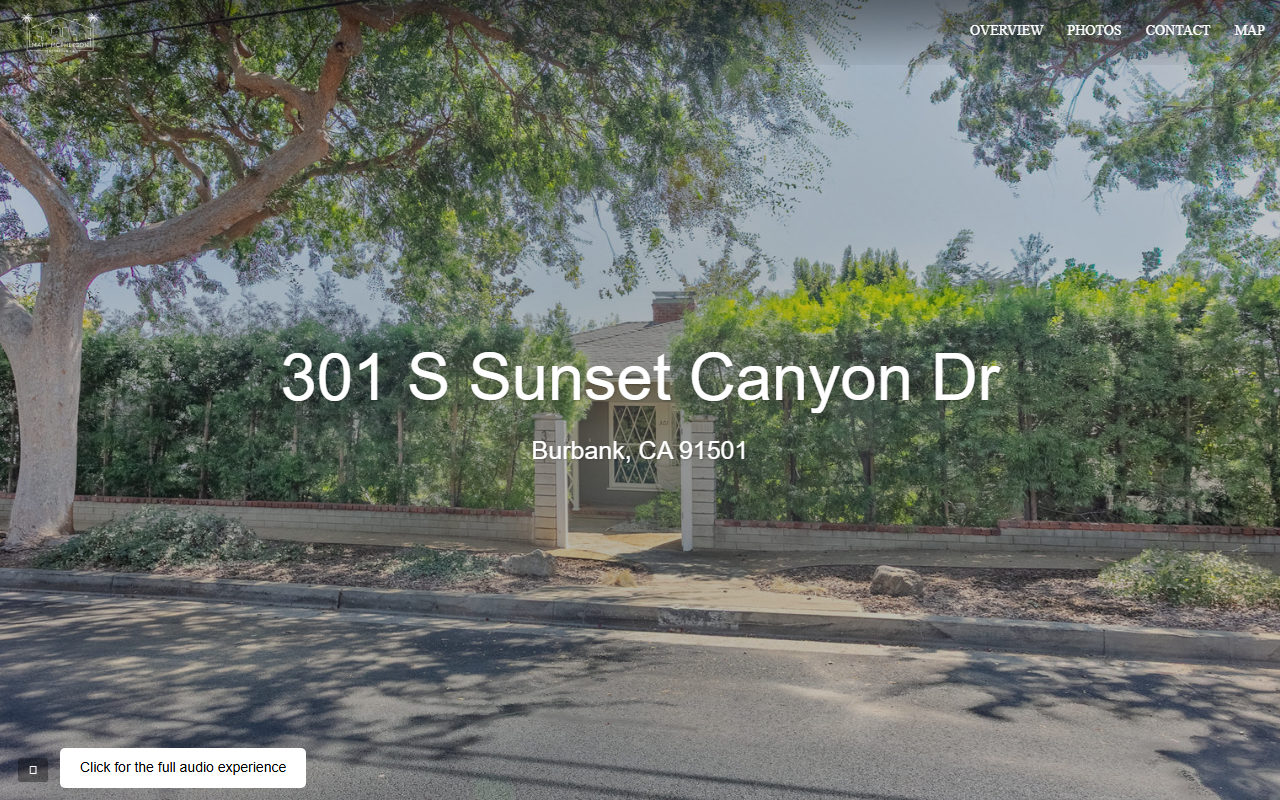 301sunsetcanyon.com screenshot