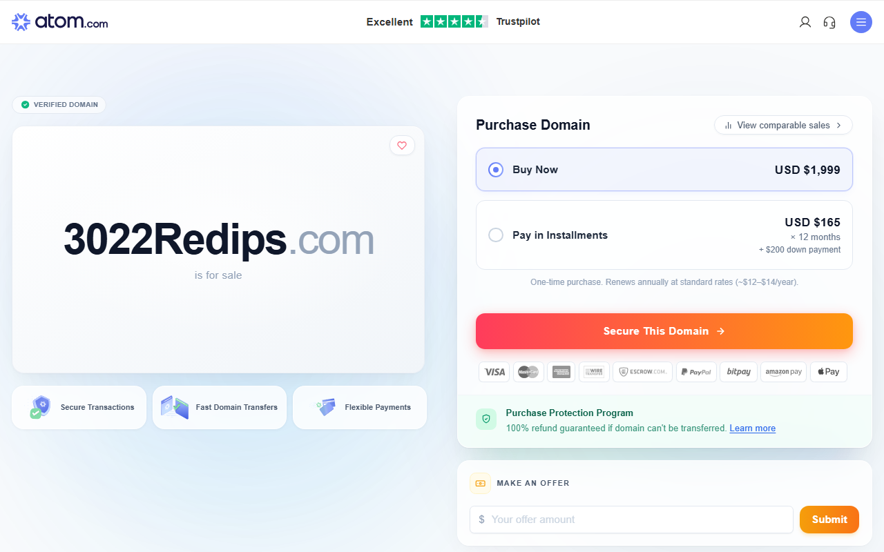 3022redips.com screenshot