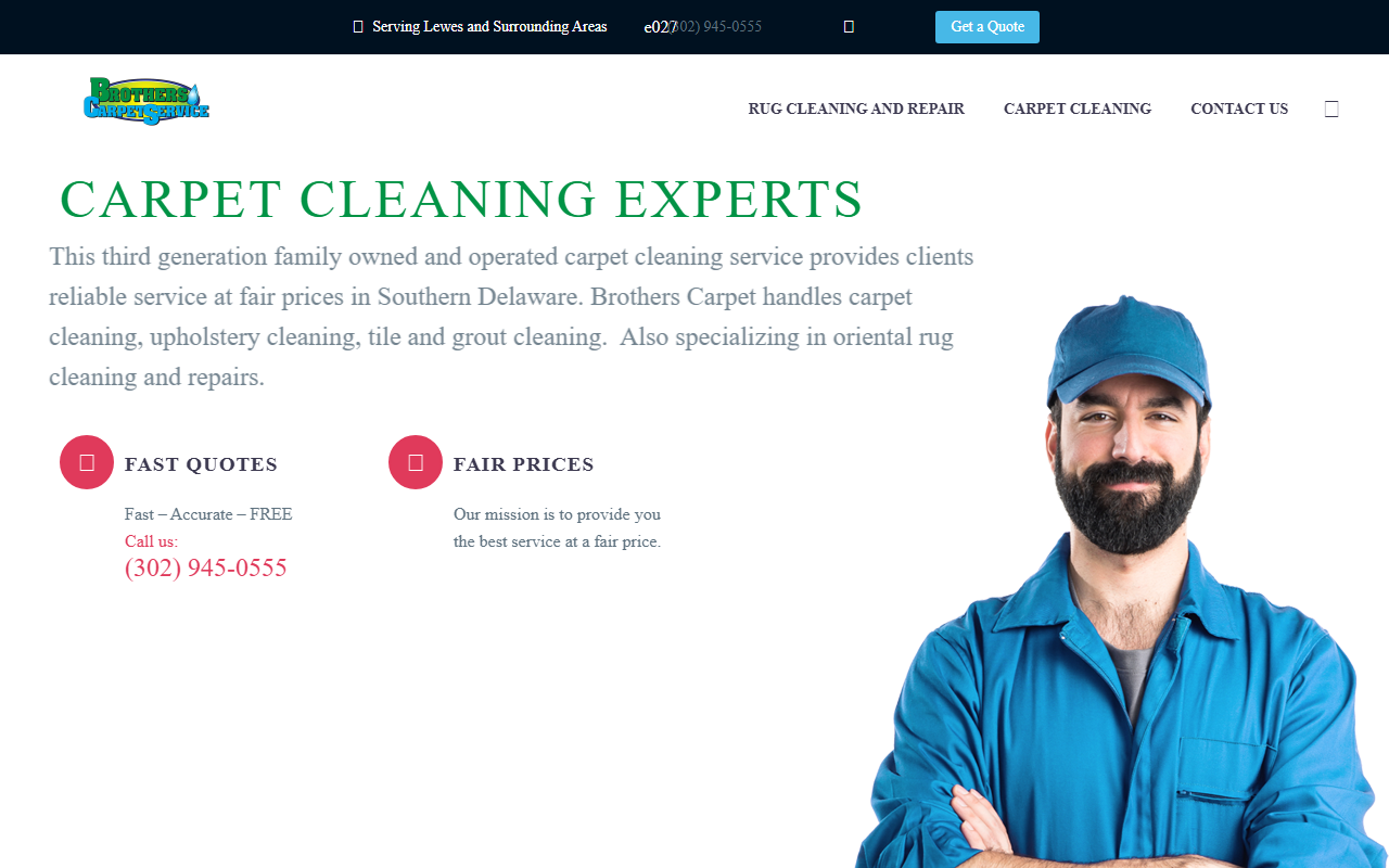 302carpetcare.com screenshot