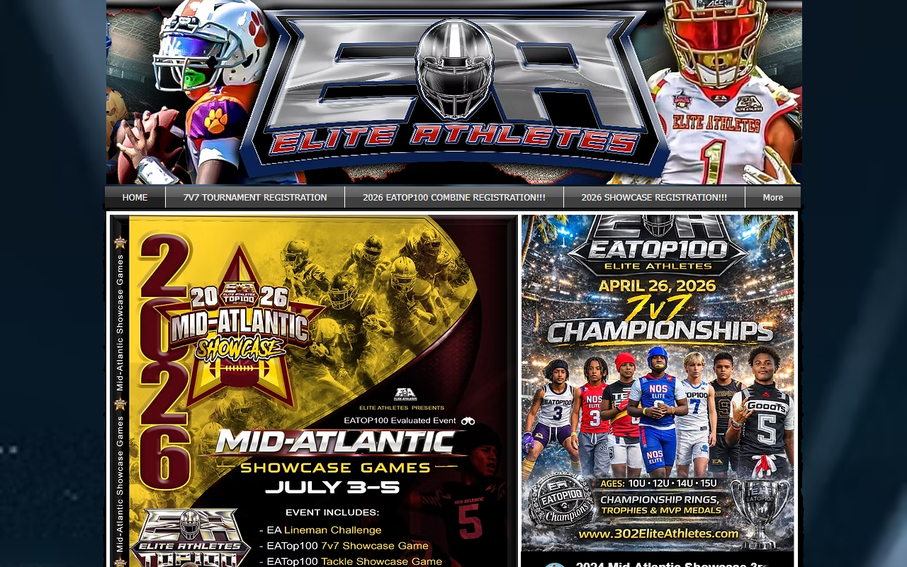 302eliteathletes.com screenshot