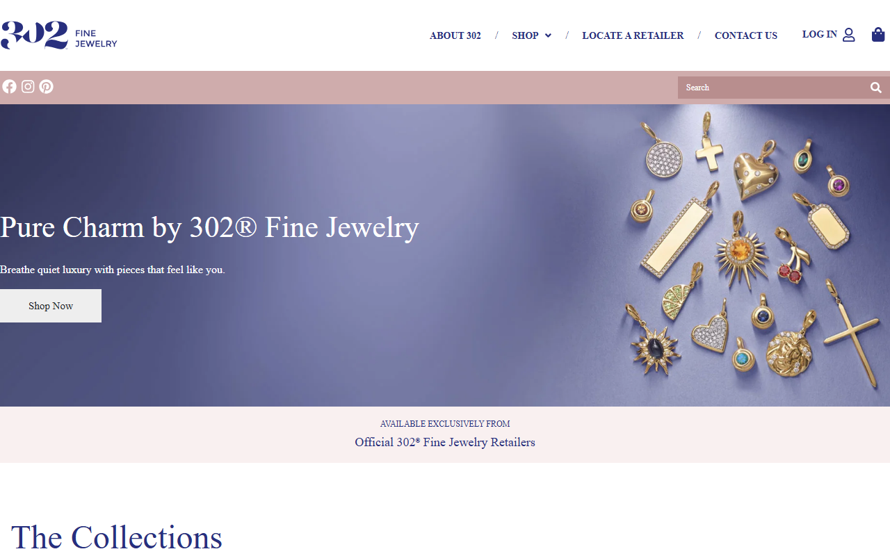 302finejewelry.com screenshot