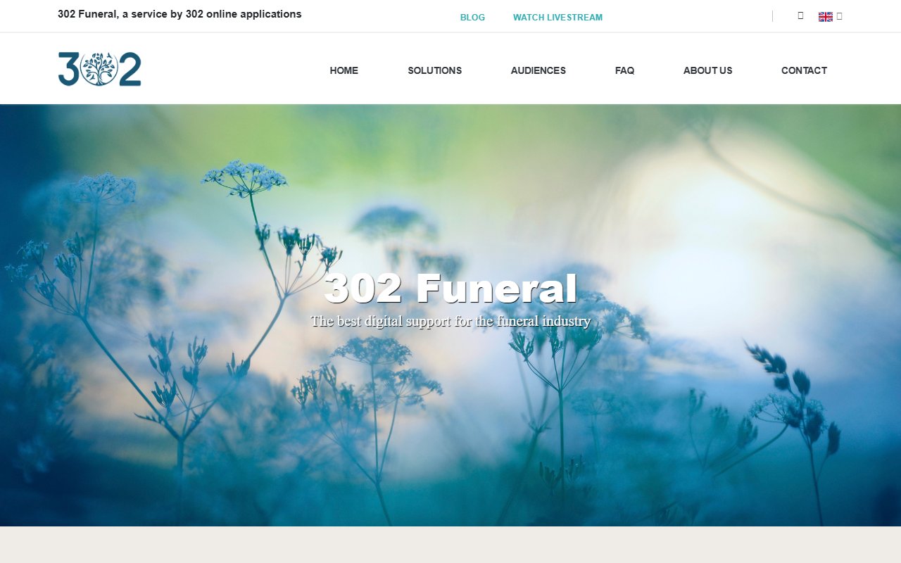 302funeral.com screenshot