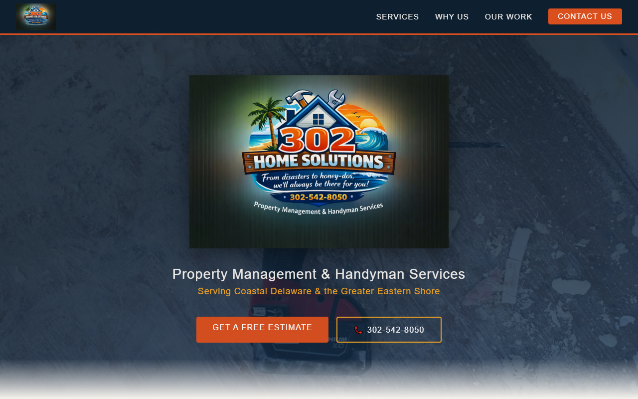302homesolutions.com screenshot