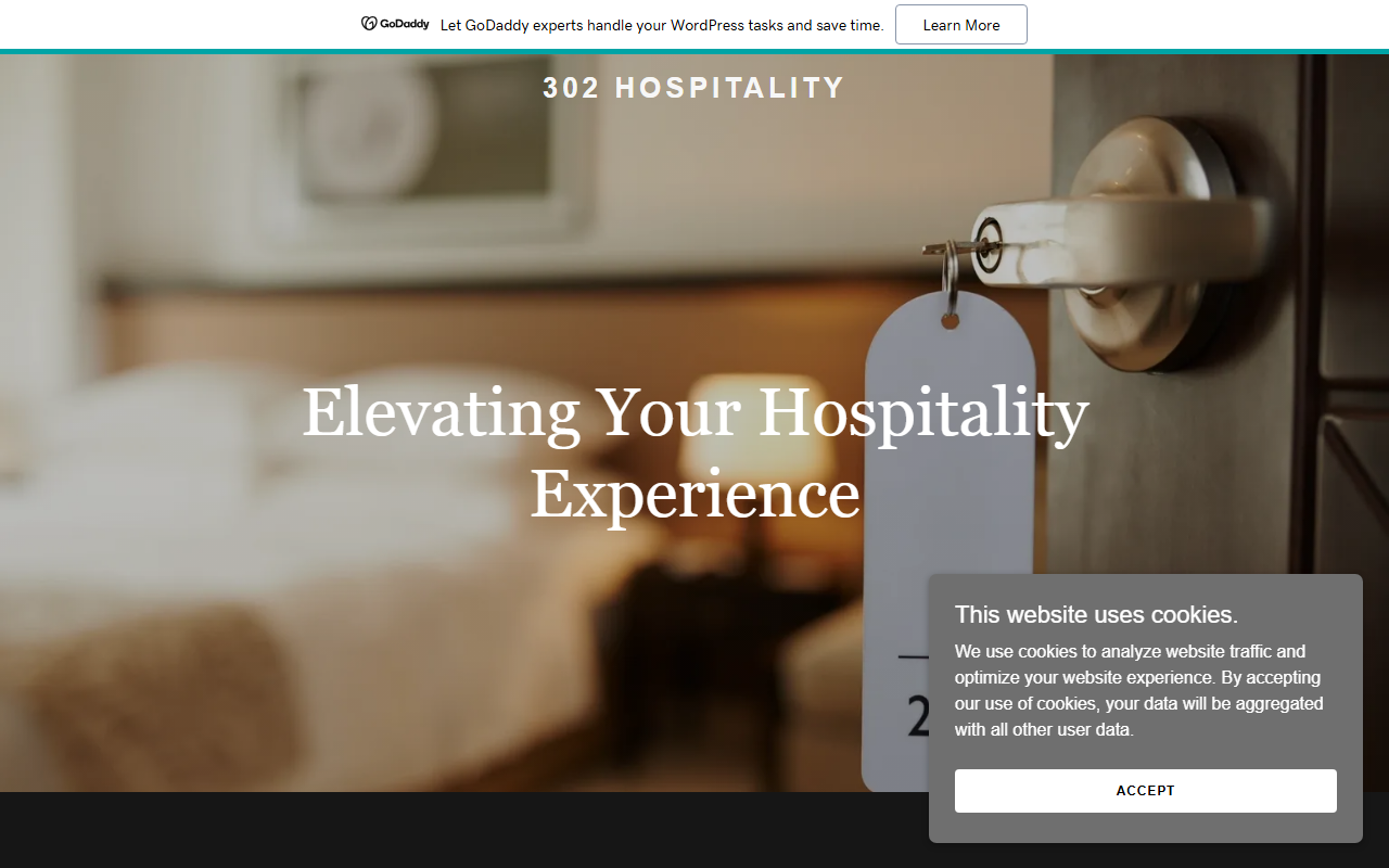 302hospitality.com screenshot