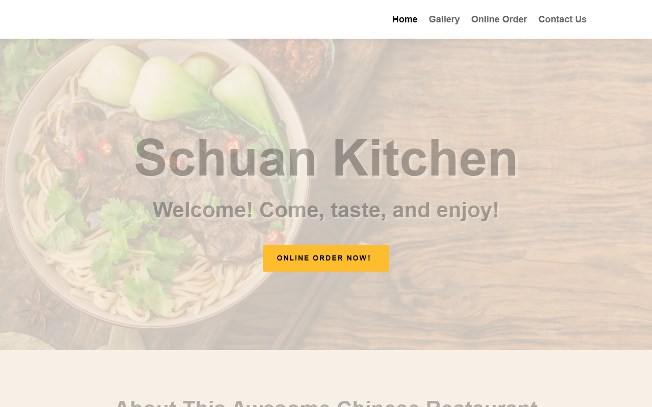 302kitchen.com screenshot