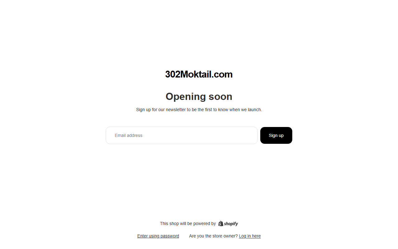 302moktail.com screenshot