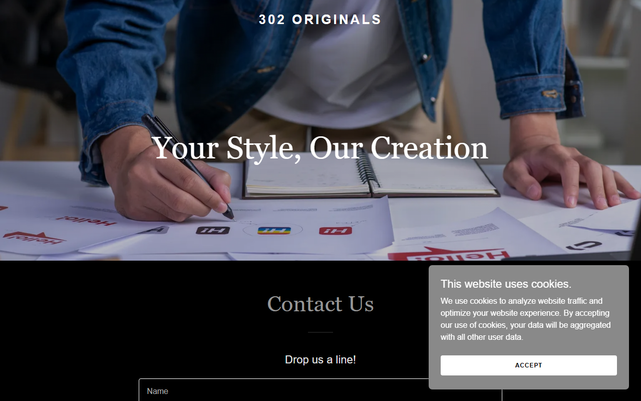 302originals.com screenshot