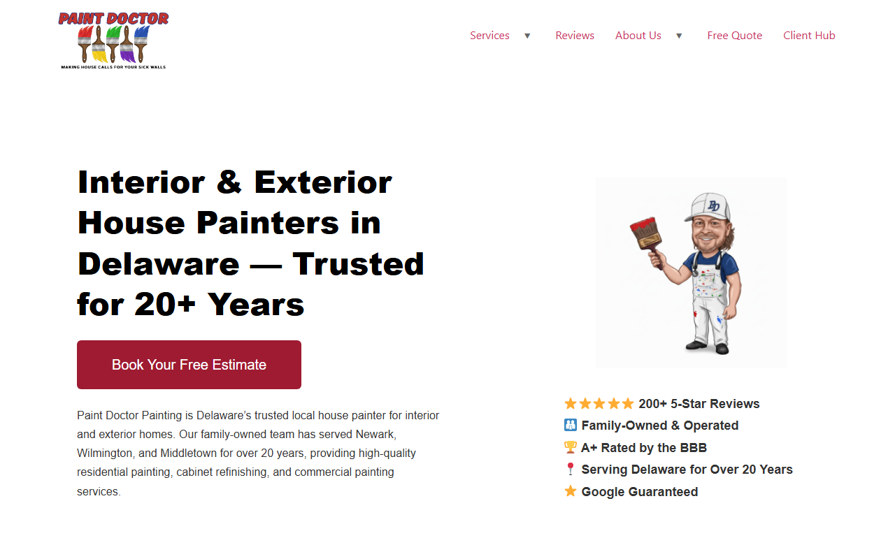 302painter.com screenshot