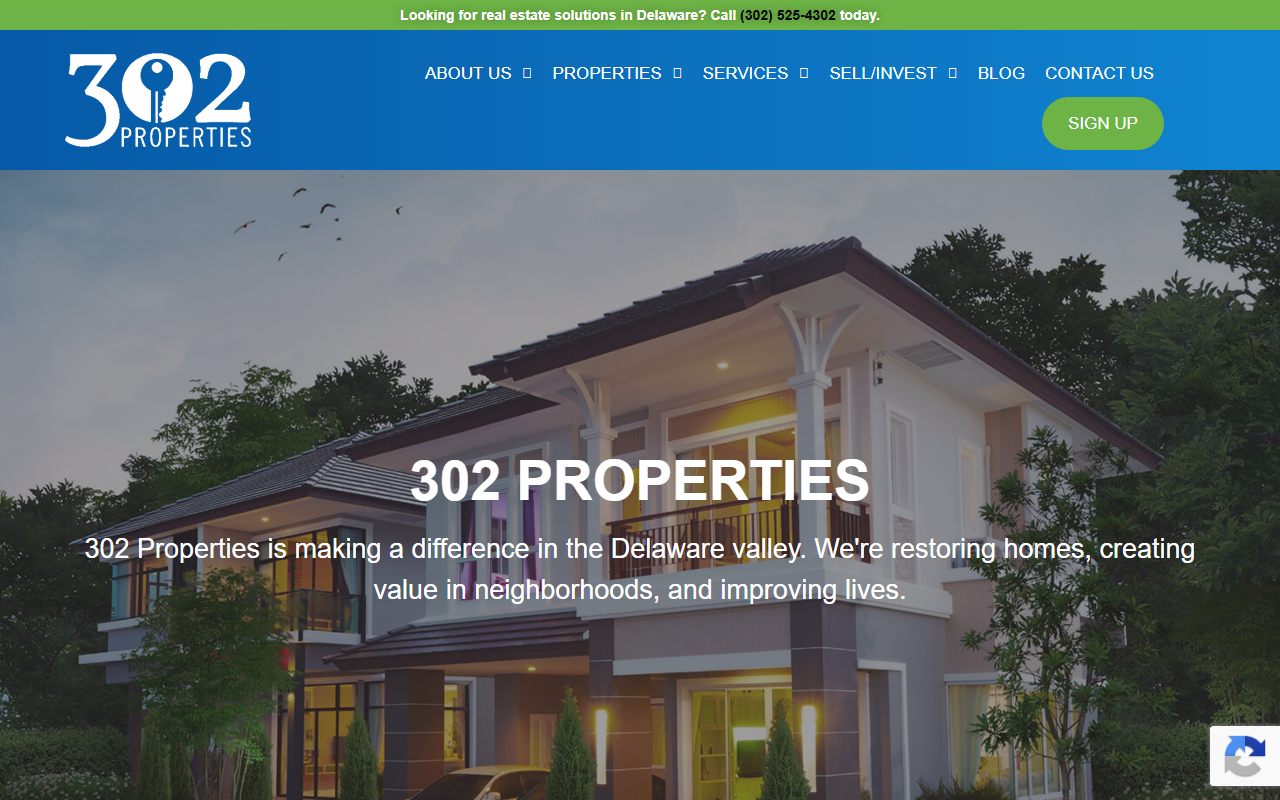 302properties.com screenshot