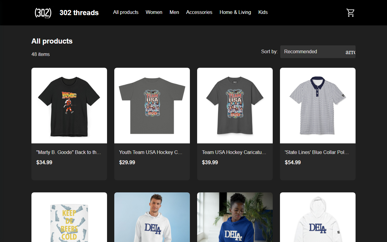 302threads.com screenshot