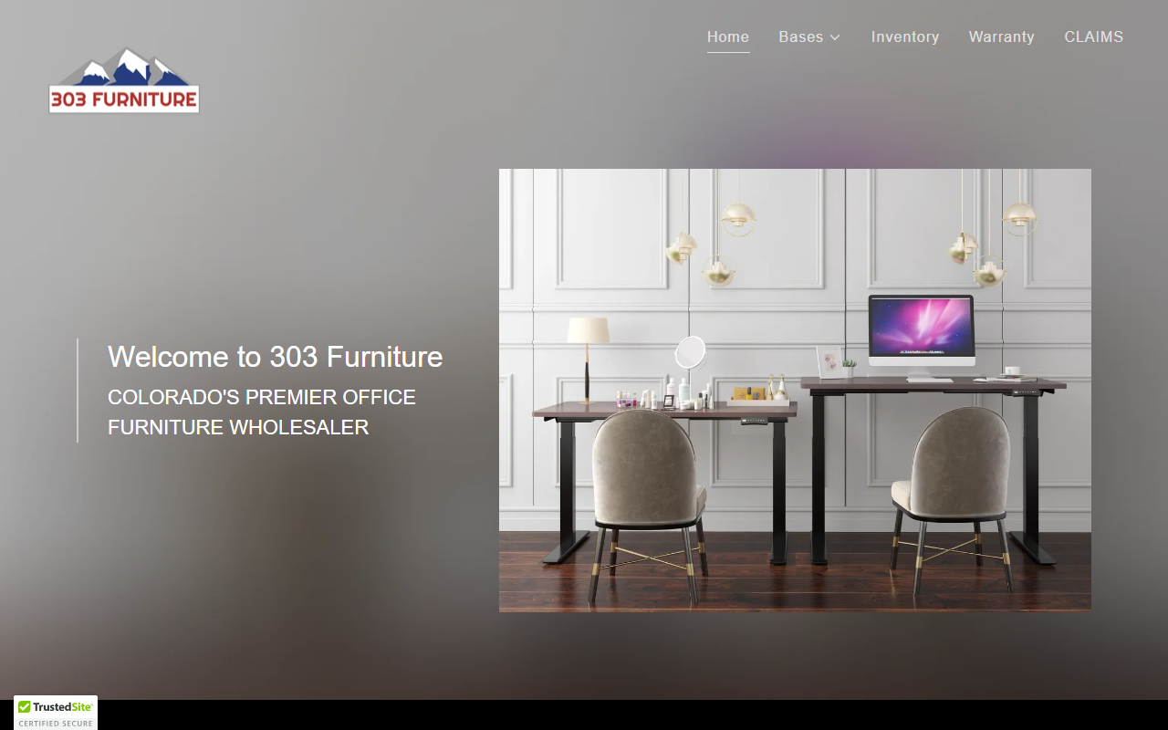 303-furniture.com screenshot