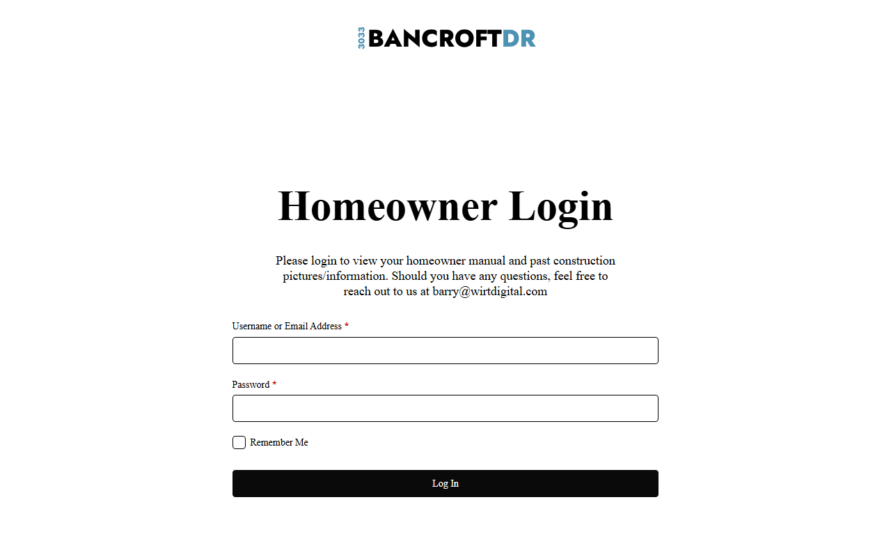 3033bancroft.com screenshot