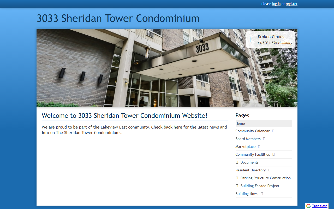 3033nsheridan.com screenshot