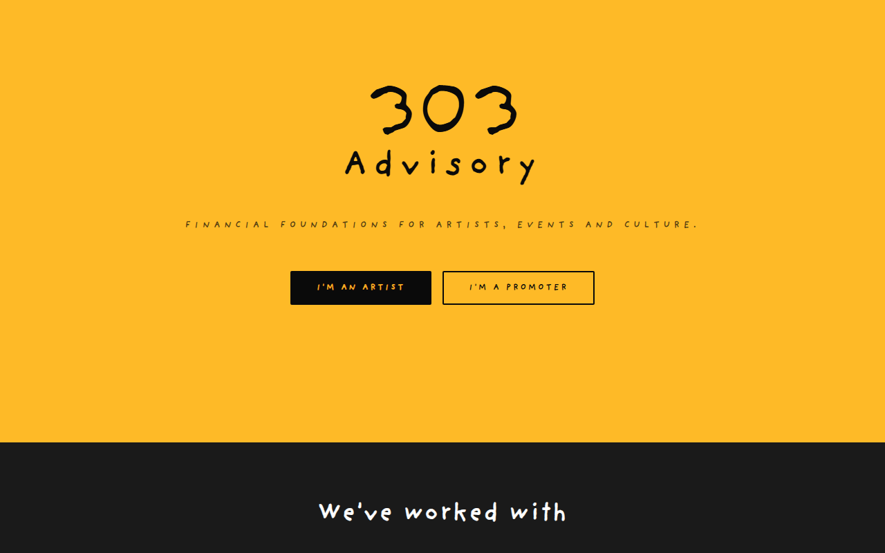 303advisory.com screenshot