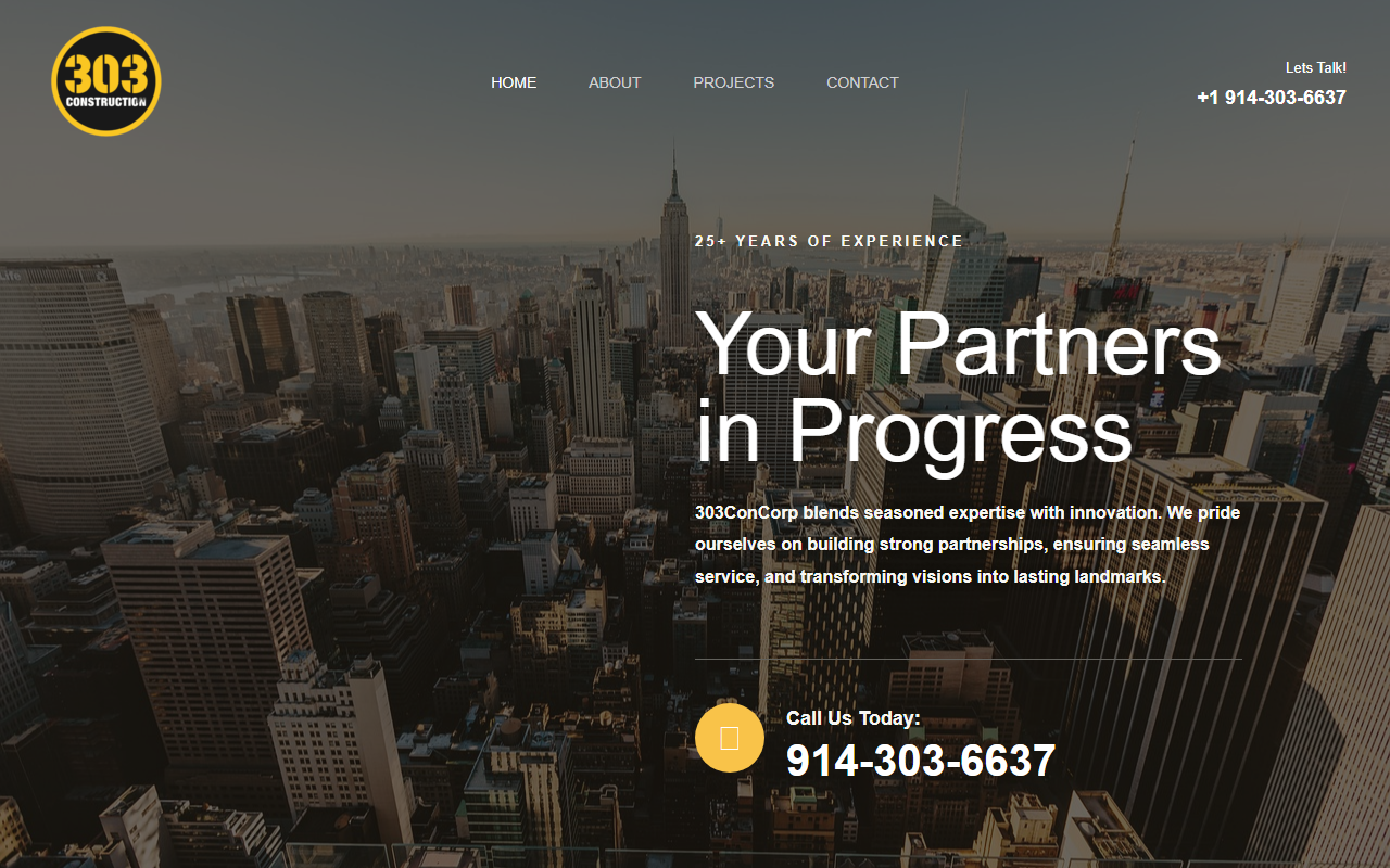 303concorp.com screenshot