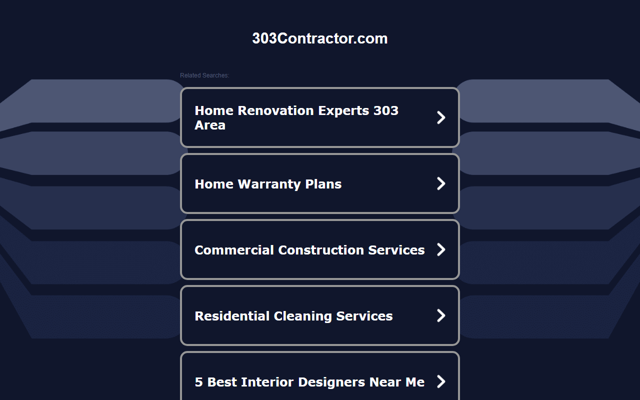 303contractor.com screenshot