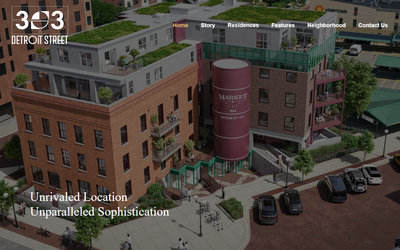 303detroitstreet.com screenshot