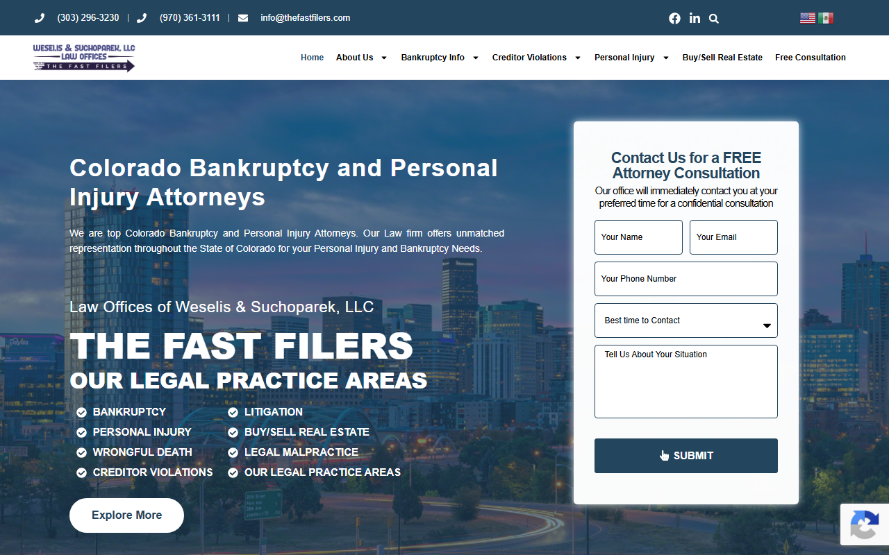 303divorce.com screenshot