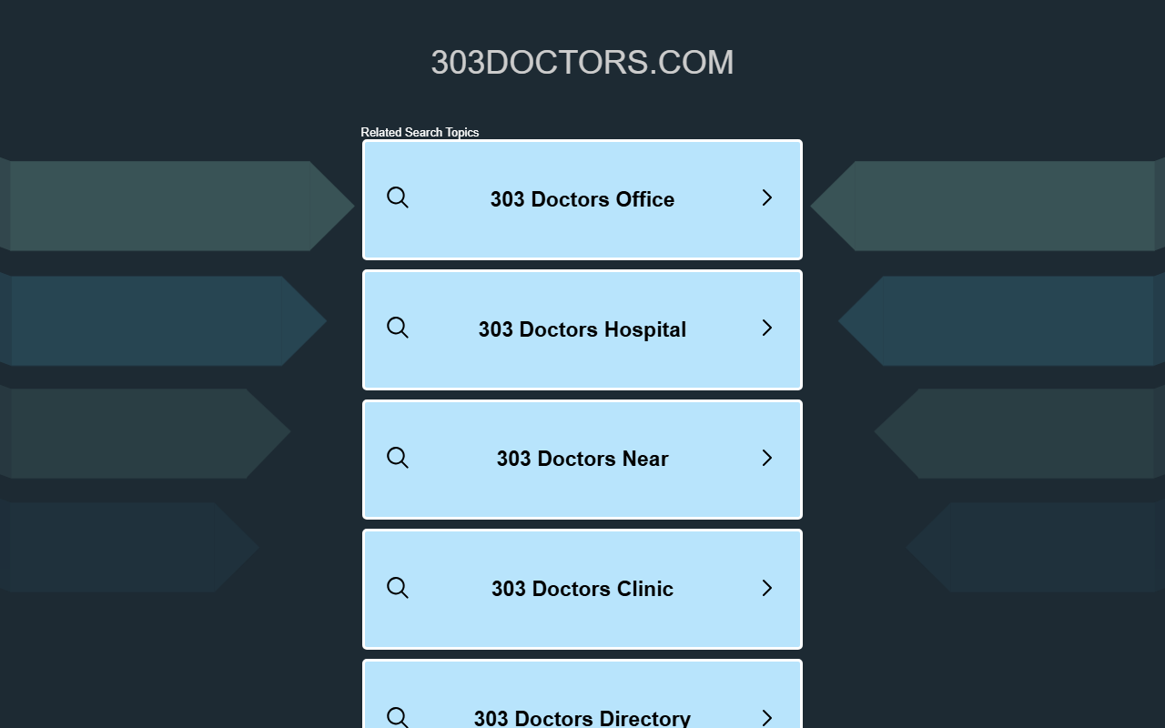 303doctors.com screenshot