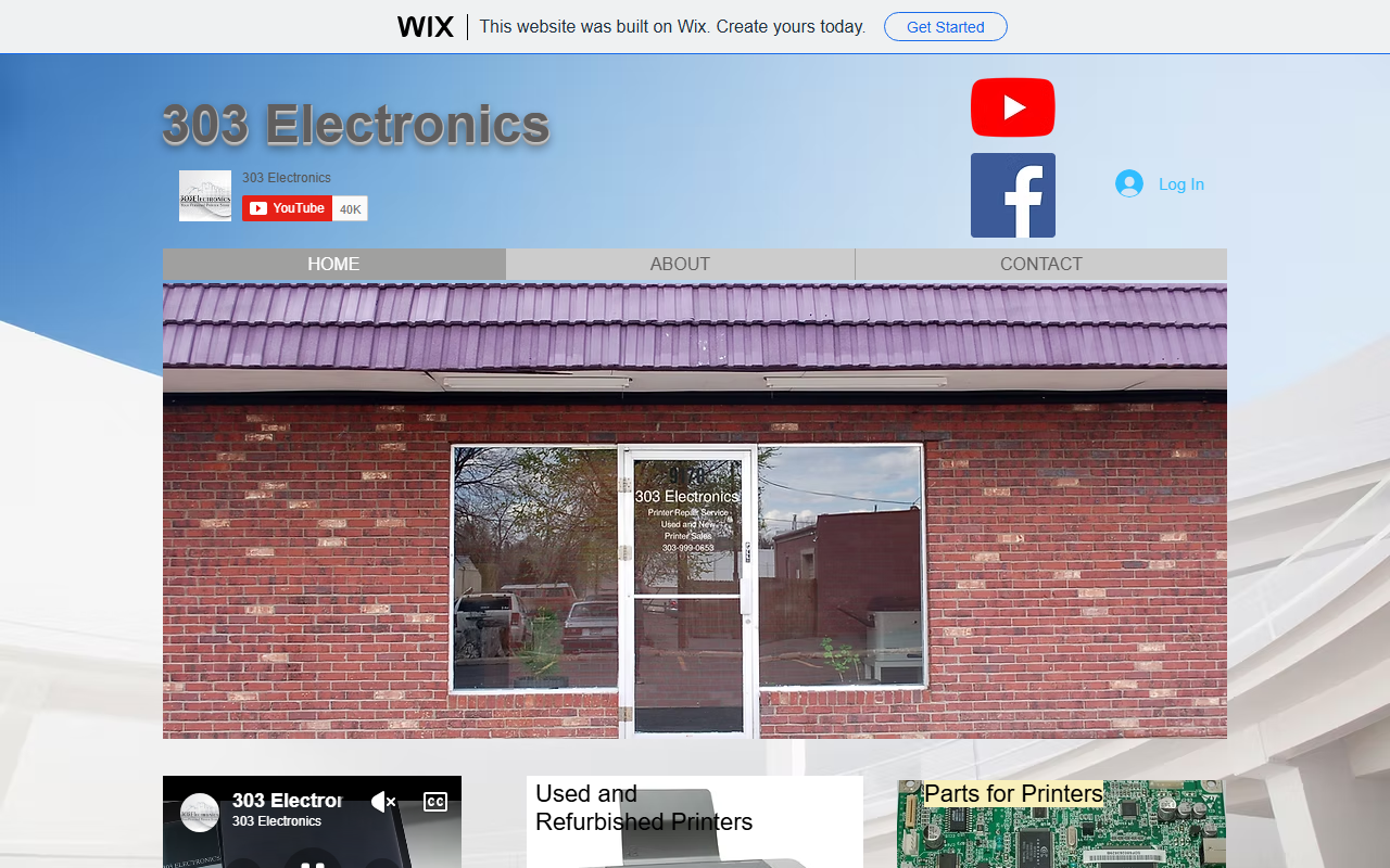 303electronics.com screenshot