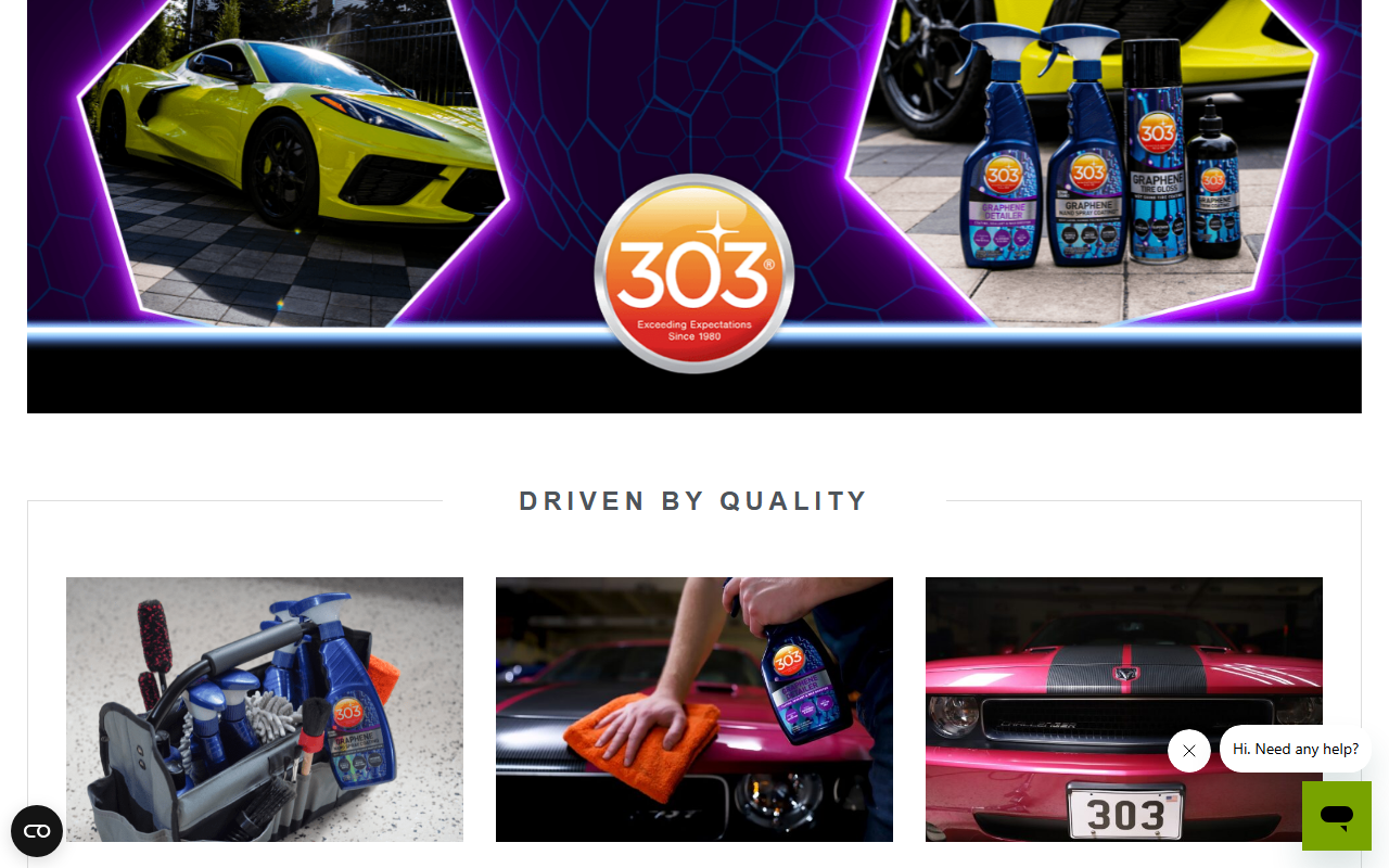 303graphene.com screenshot