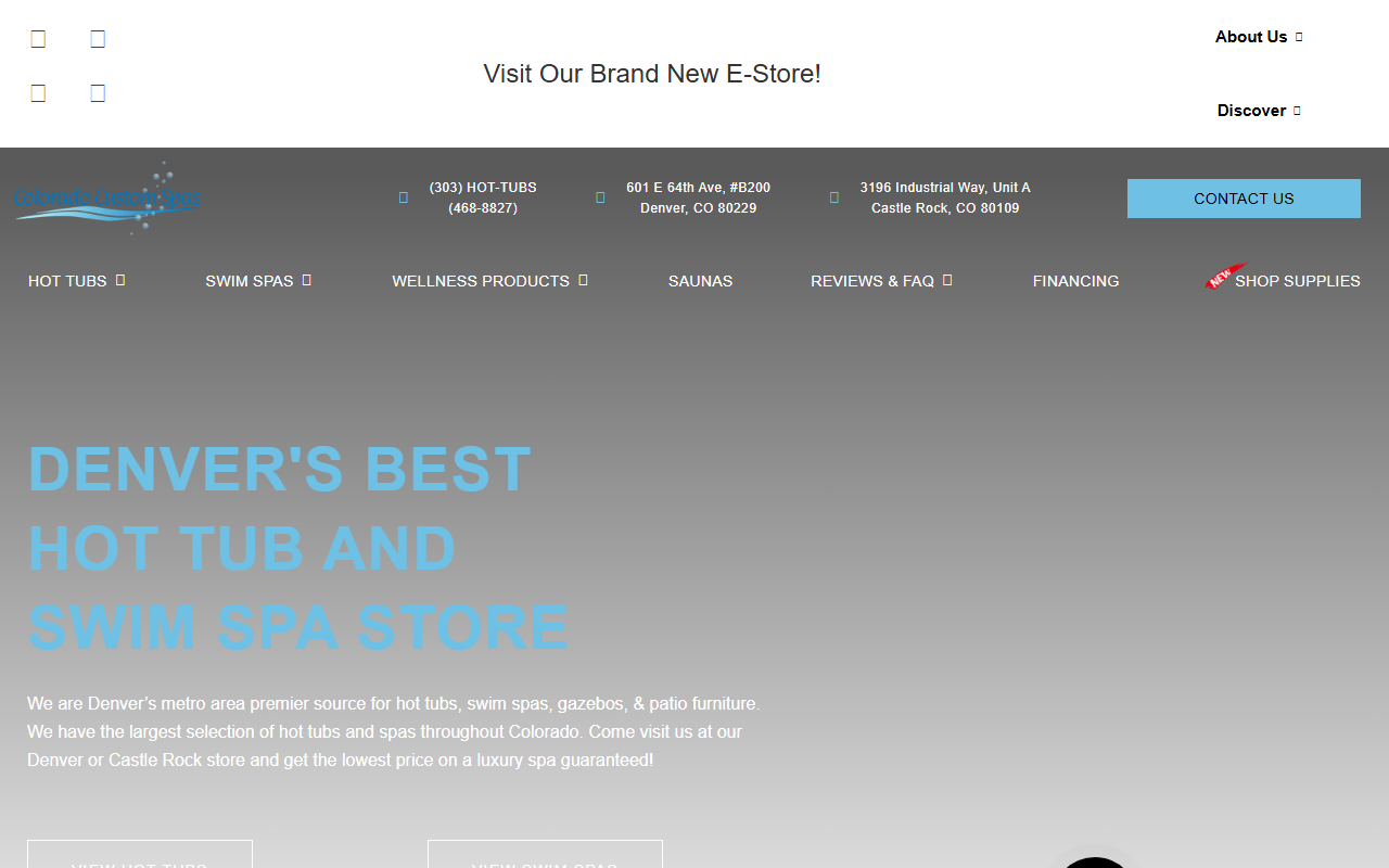 303hottubs.com screenshot