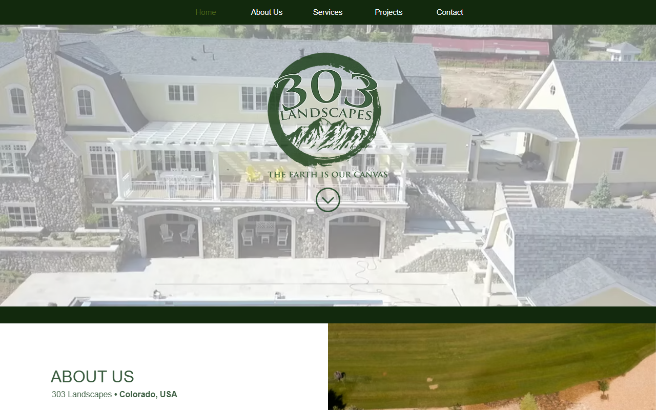303landscapes.com screenshot