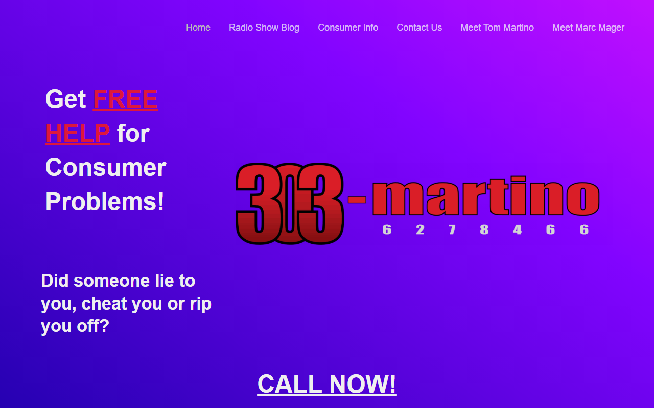 303martino.com screenshot