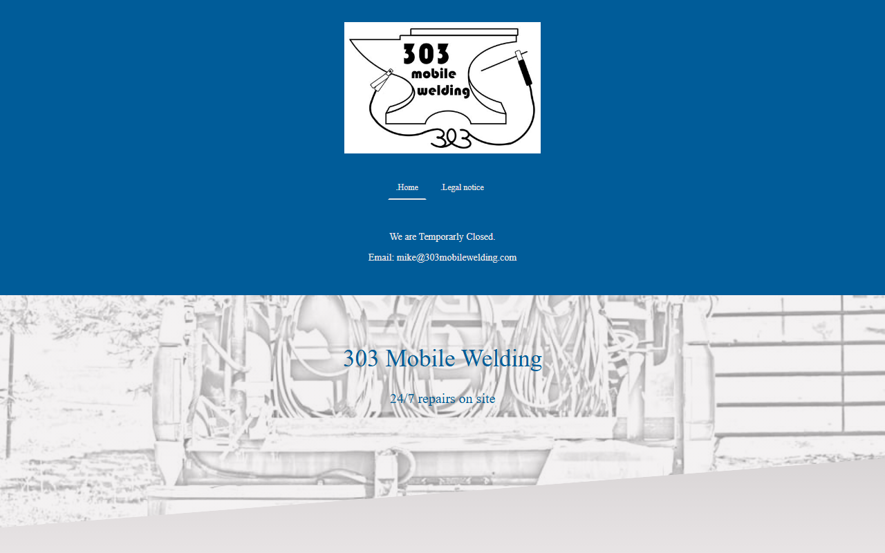 303mobilewelding.com screenshot