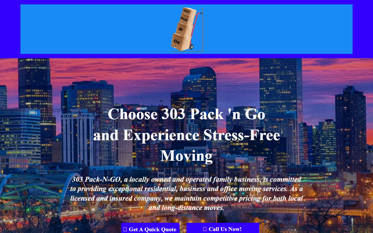 303packngo.com screenshot