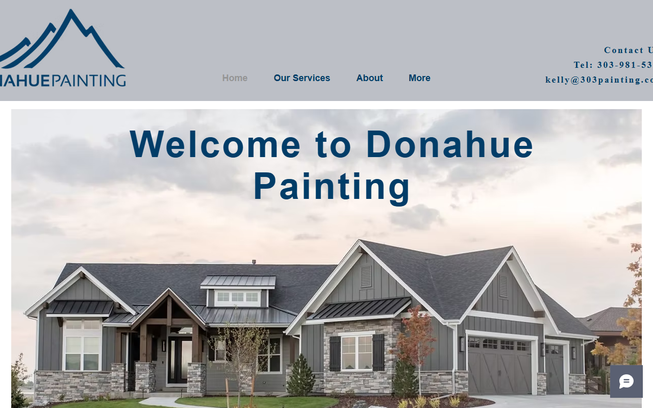 303painting.com screenshot