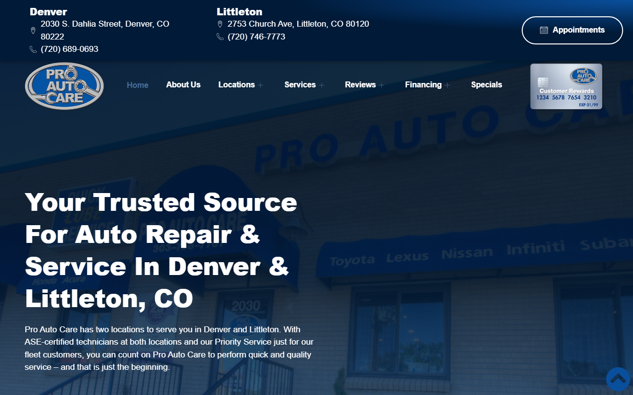 303proauto.com screenshot