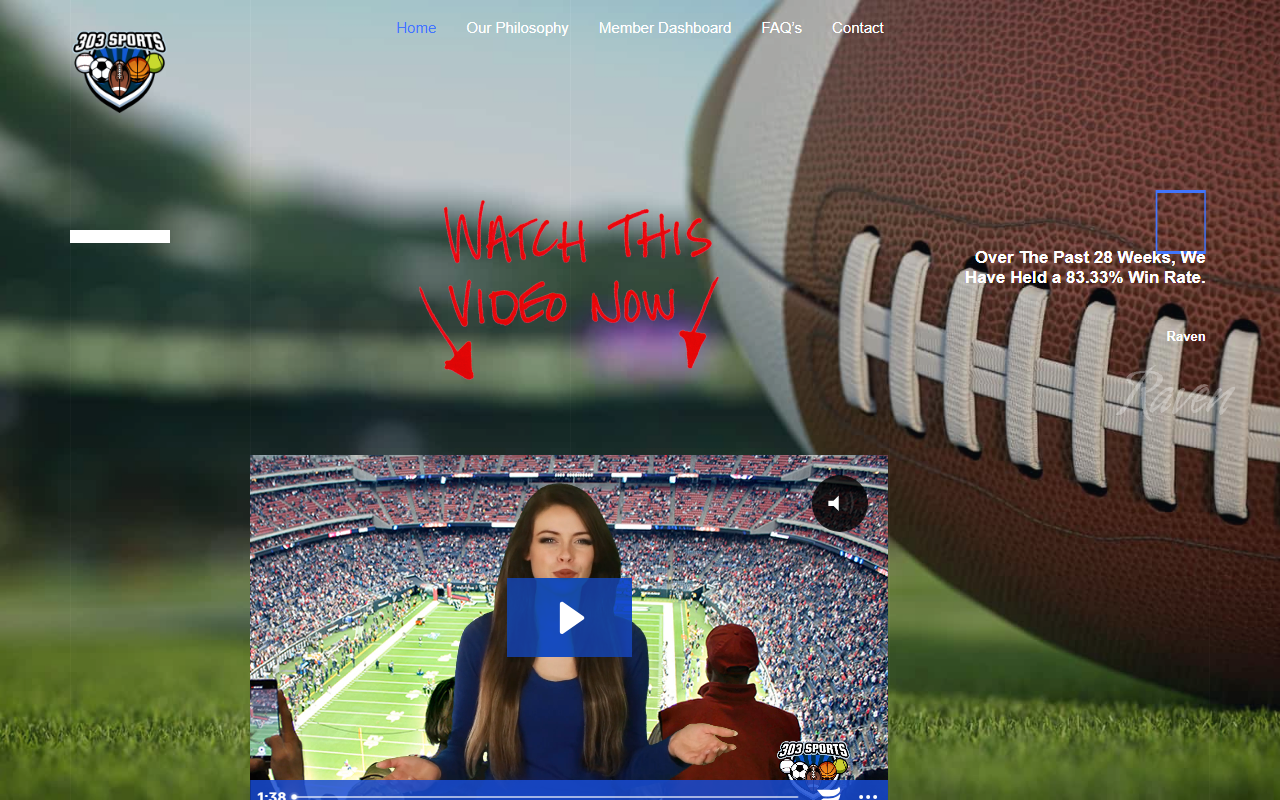 303sportspics.com screenshot