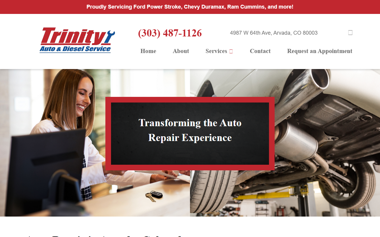 303trinity.com screenshot