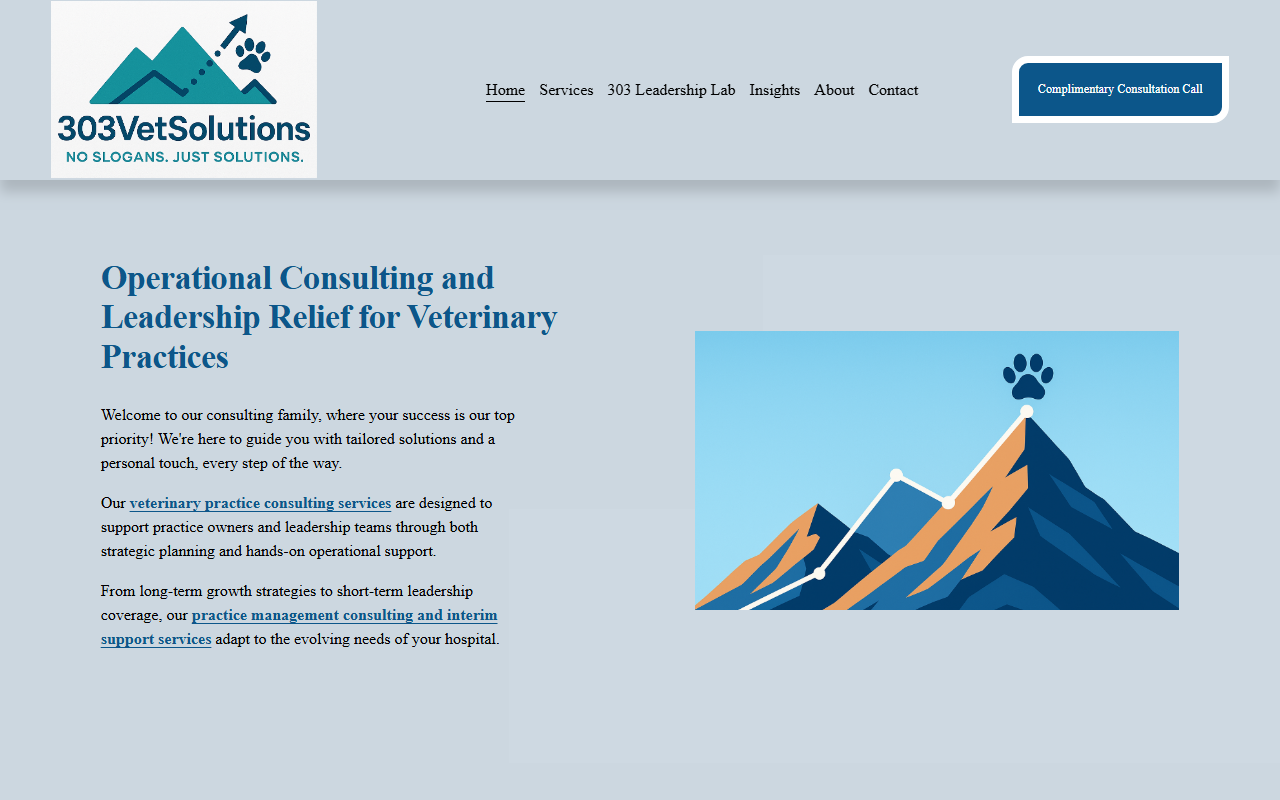 303vetsolutions.com screenshot