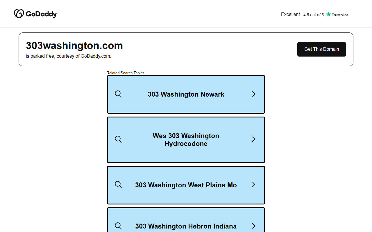 303washington.com screenshot