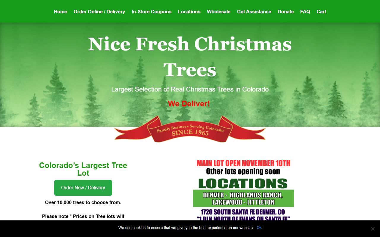 303xmastree.com screenshot