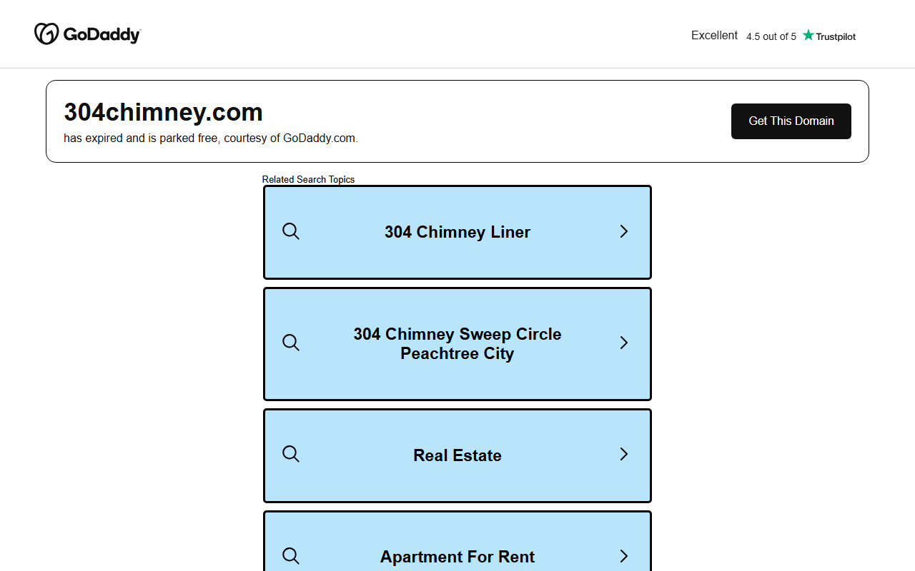 304chimney.com screenshot