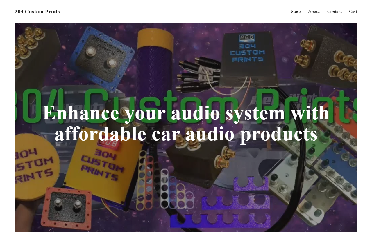 304customprints.com screenshot