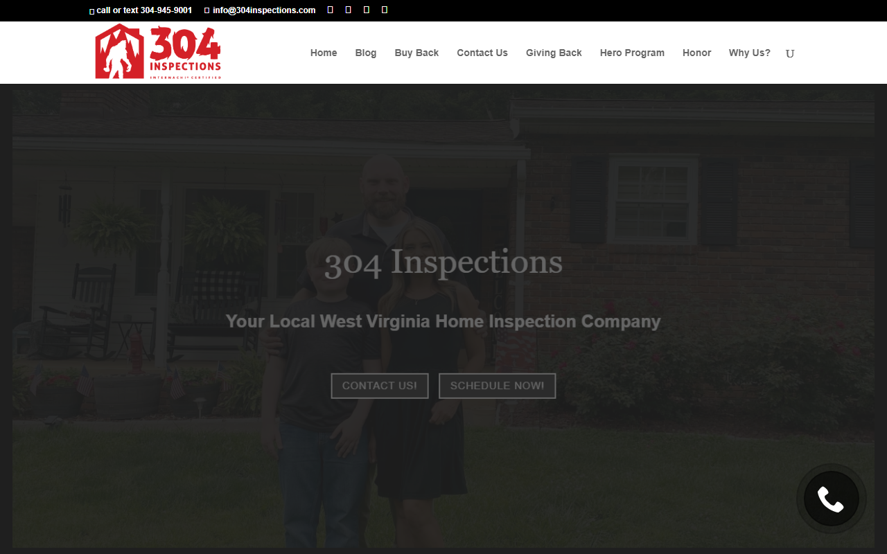 304inspections.com screenshot
