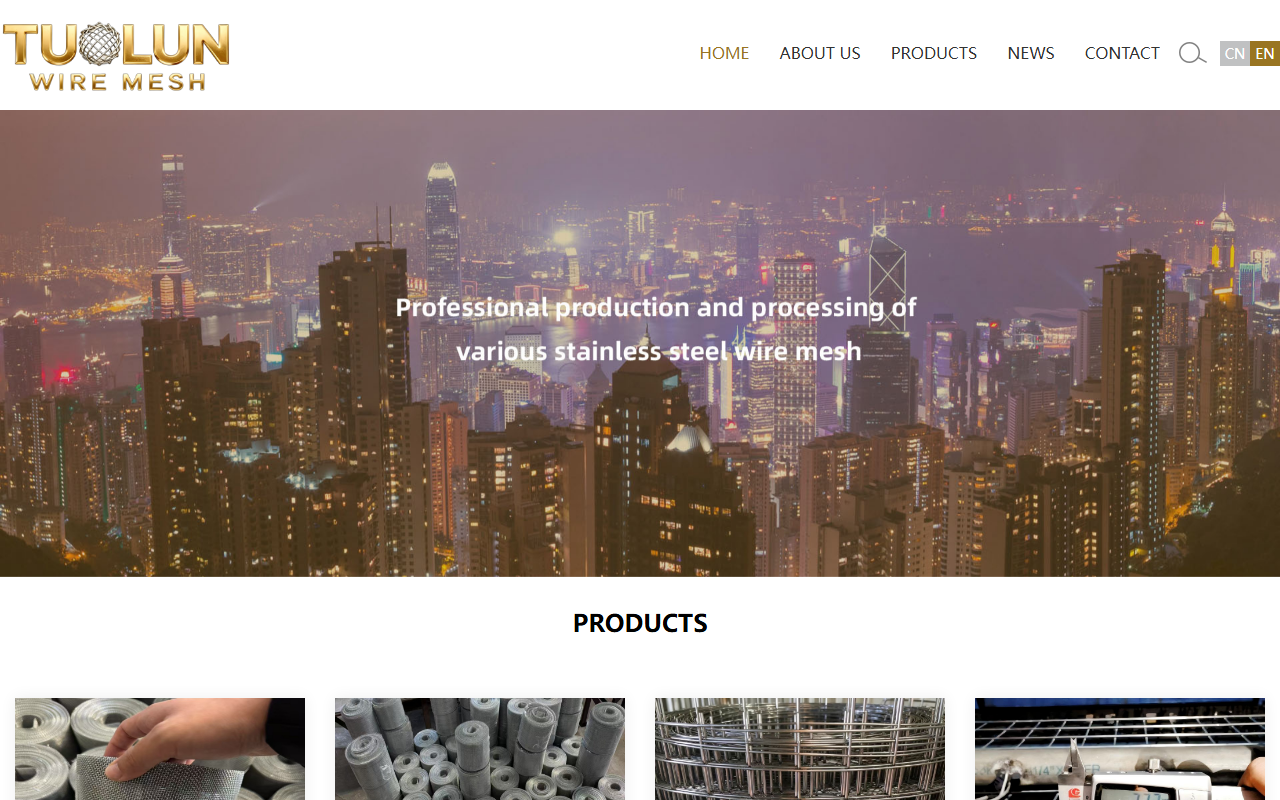 304sswiremesh.com screenshot