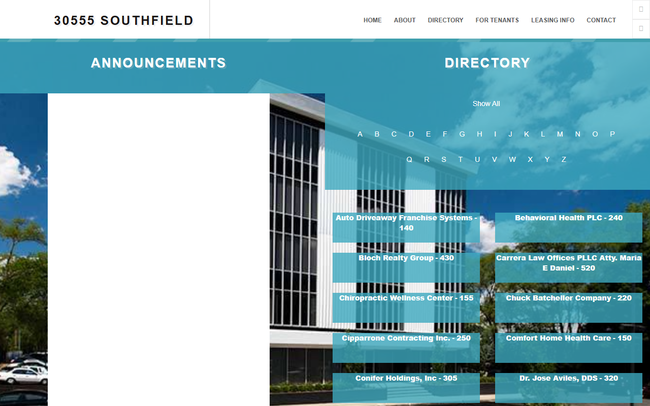 30555southfield.com screenshot