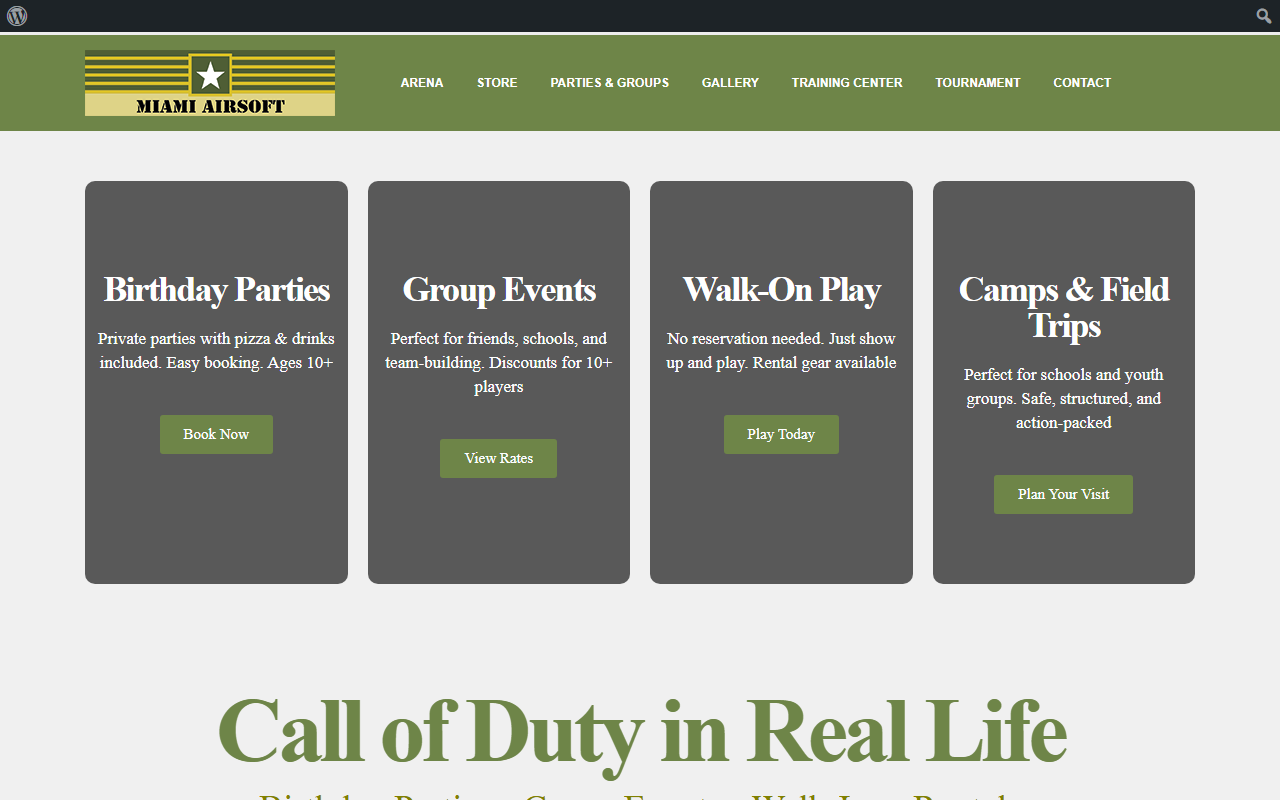 305airsoft.com screenshot