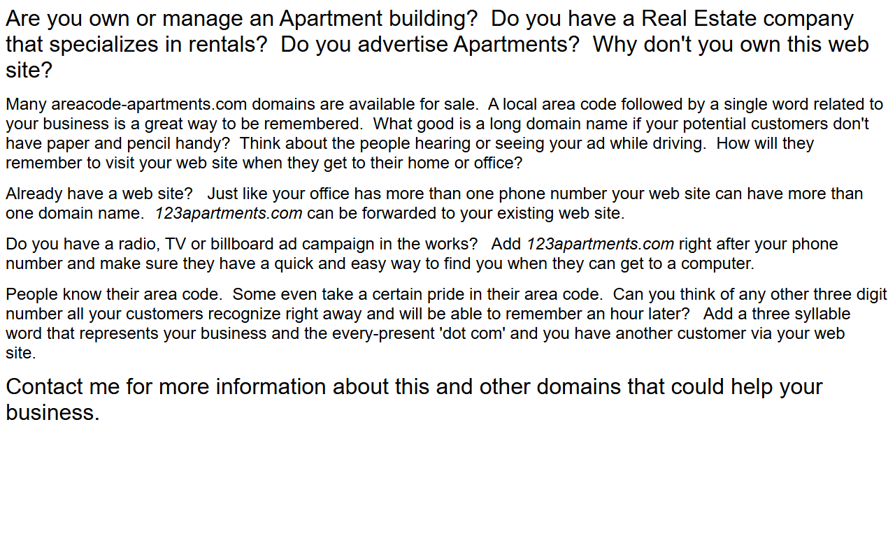 305apartments.com screenshot
