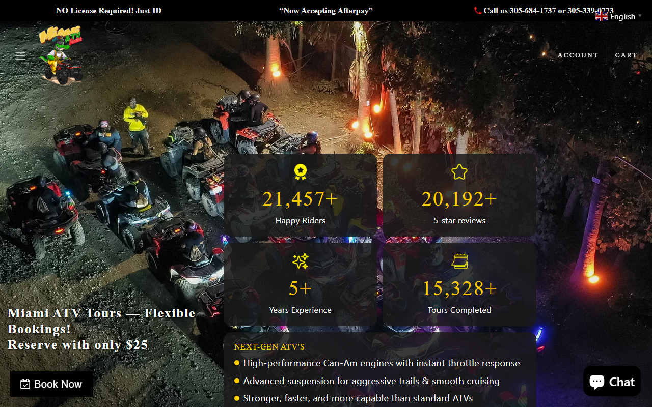 305atvtour.com screenshot