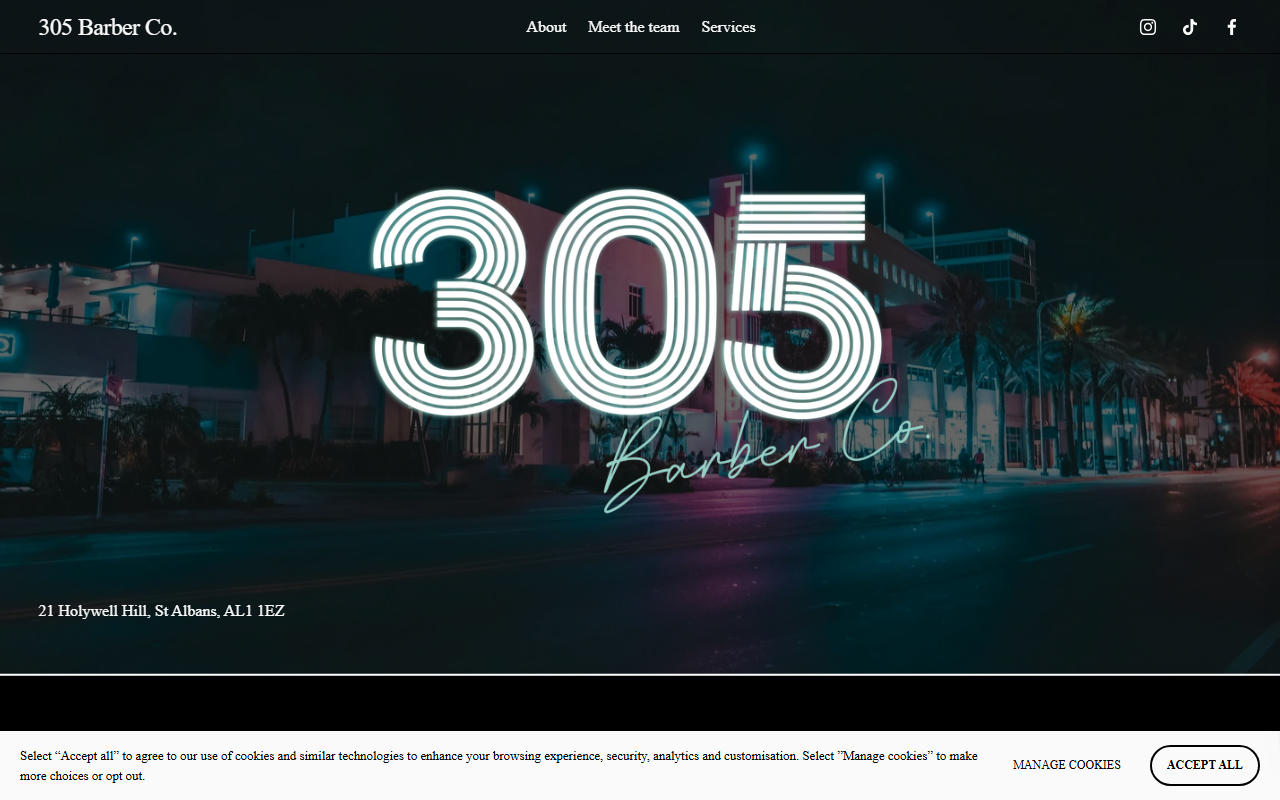 305barberco.com screenshot