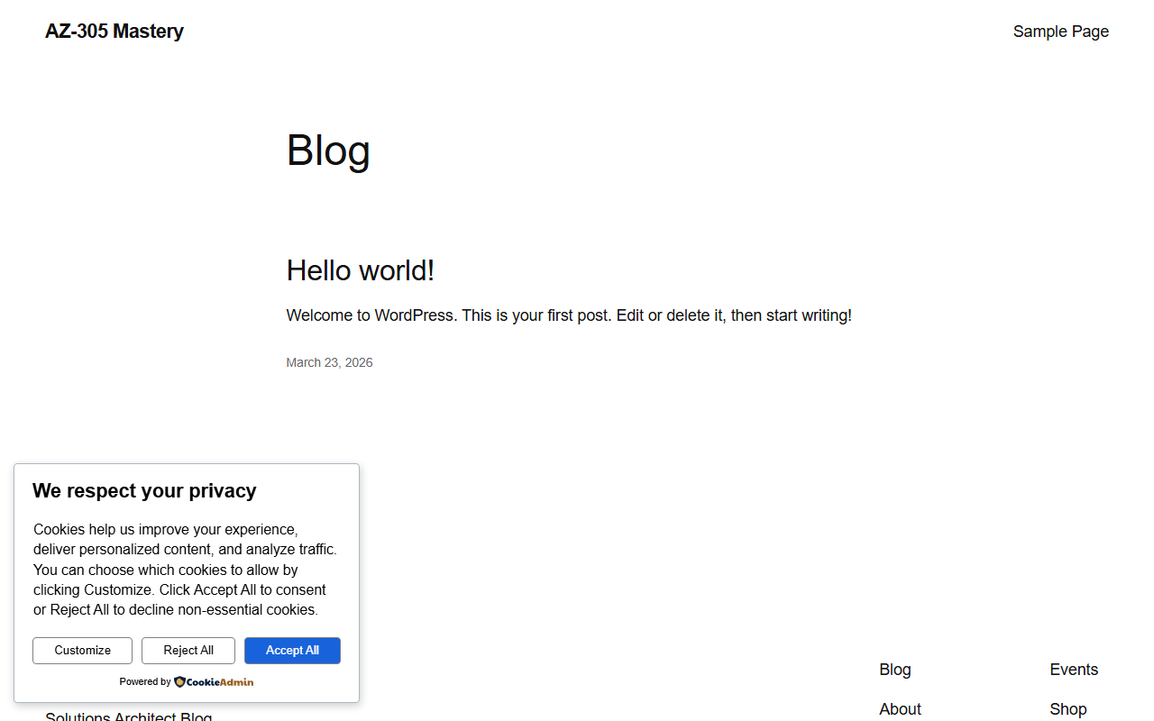 305bootcamp.com screenshot